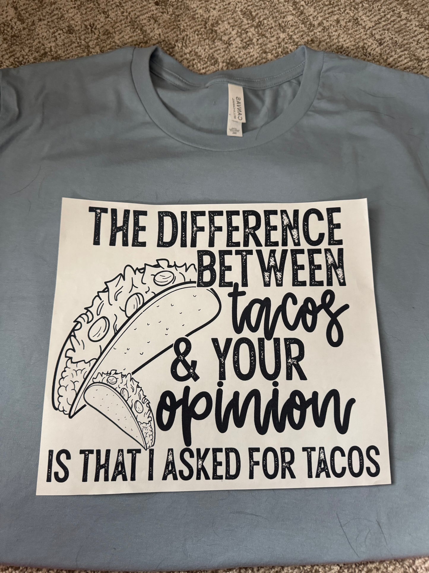 tacos& your opinion