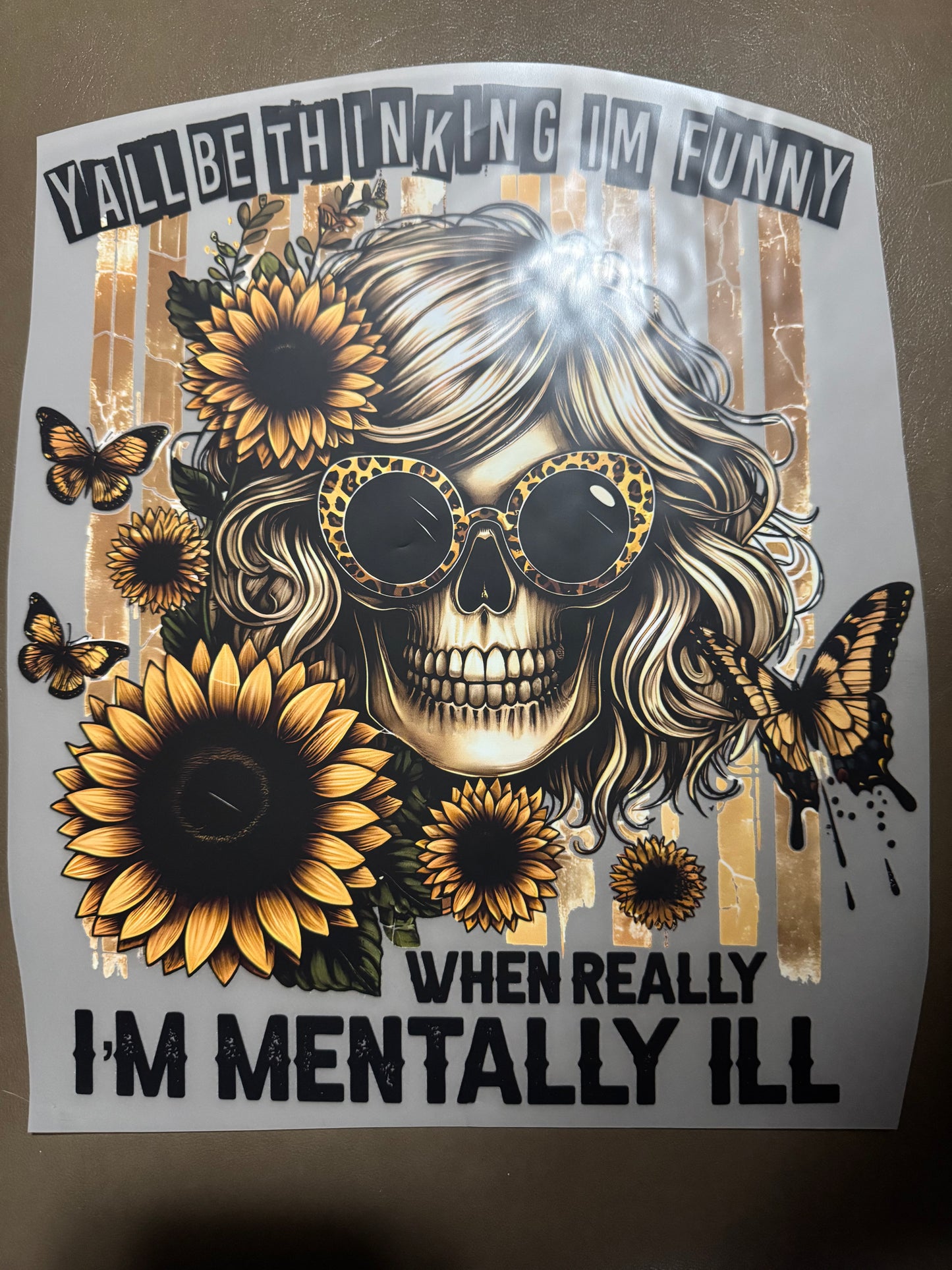 Ya'll be thinking im funny