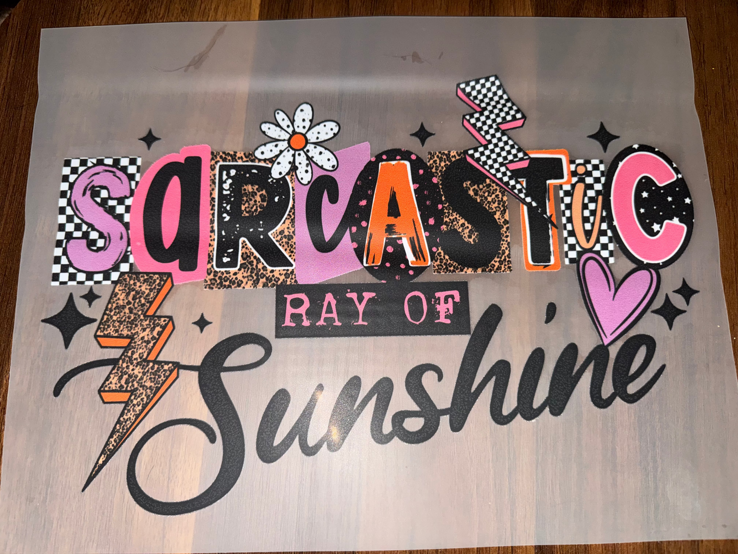 Sarcastic ray of sunshine