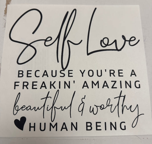 Self-love