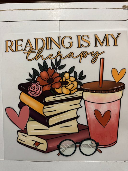 Reading is my therapy