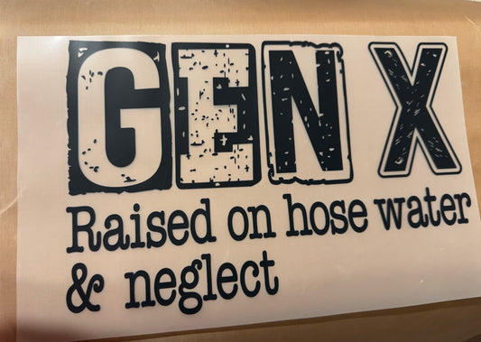 Gen X-hose water