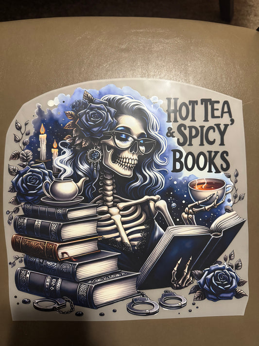 Hot tea and Spicy books