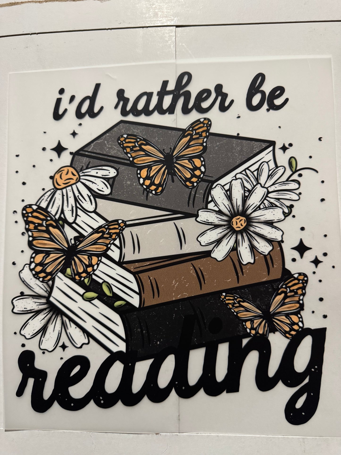 Id rather be reading