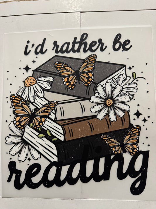 Id rather be reading