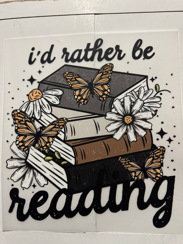 Id rather be reading