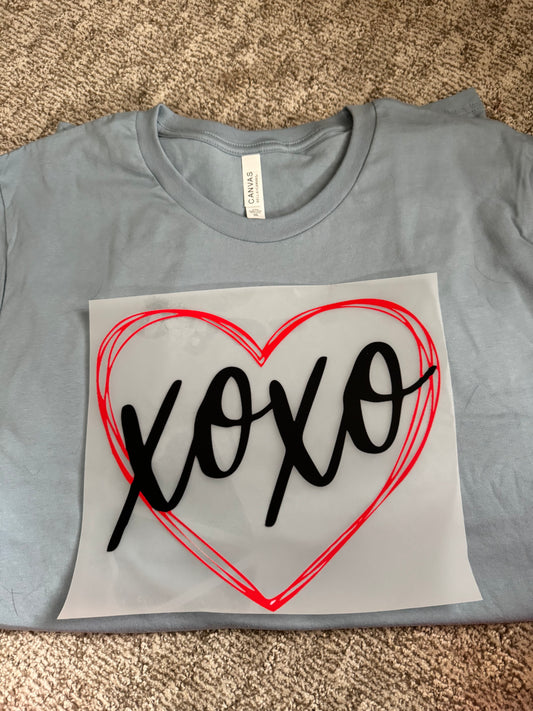 xoxo heart