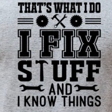 I fix stuff
