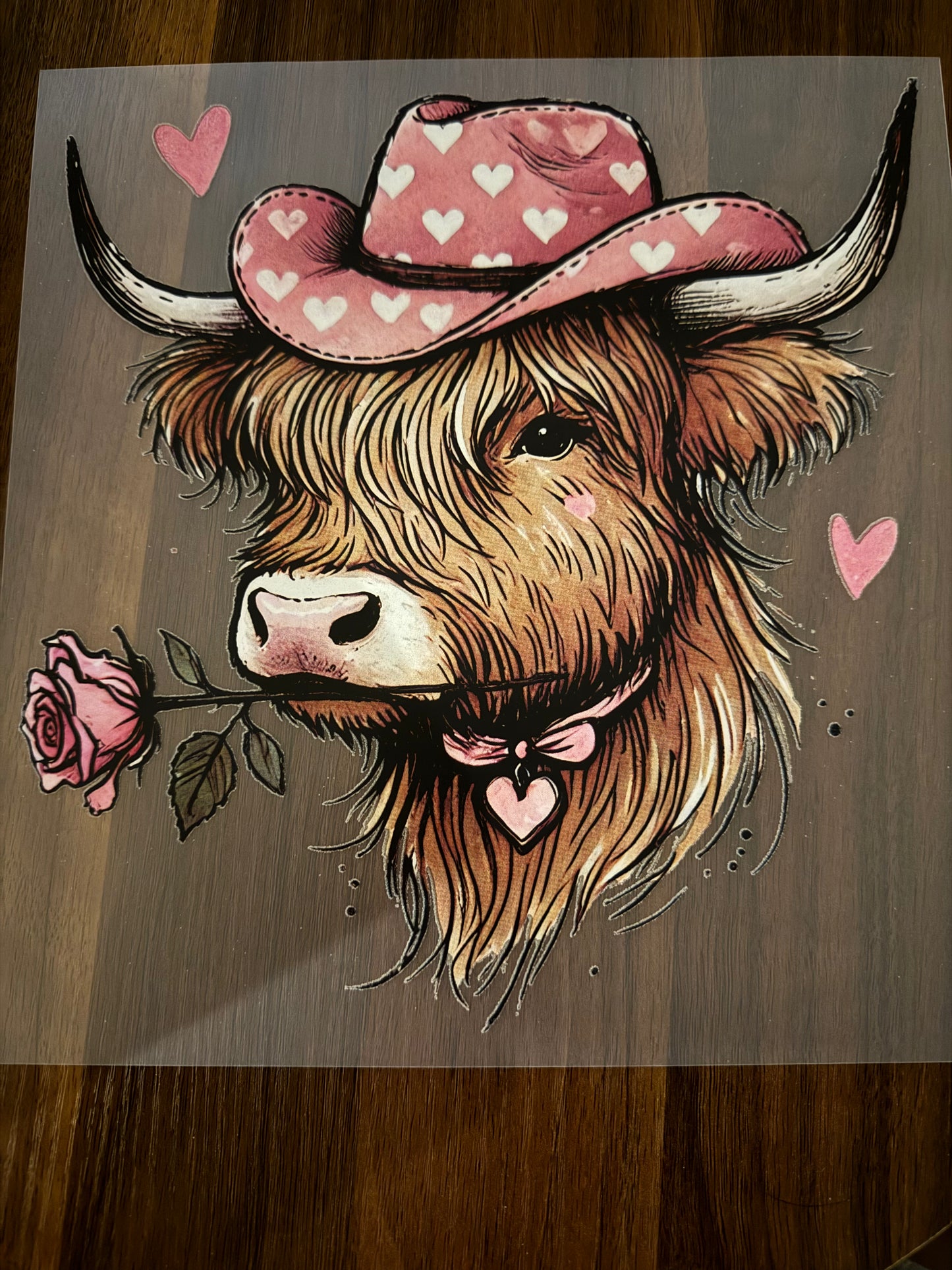 Valentine cow (rose)