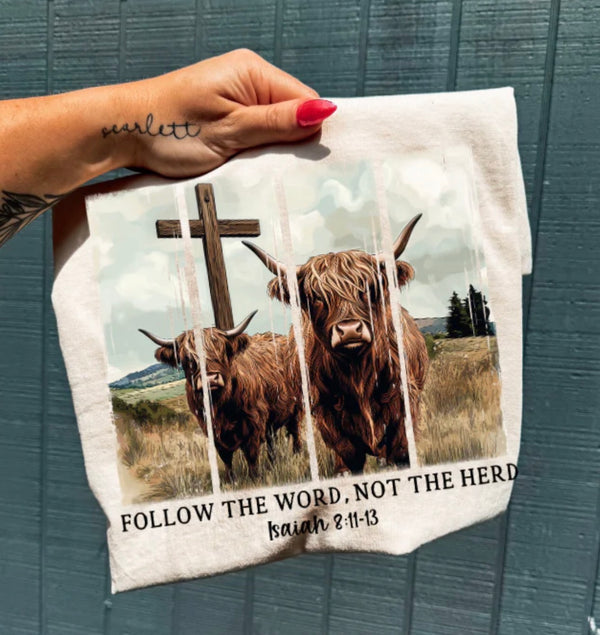 Follow the words not the herd